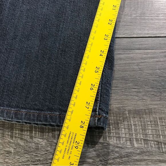 Venezia Womens Stretch Bootcut Jeans Blue Dark Wash Denim Size 5 Petite (22) - Picture 13 of 16